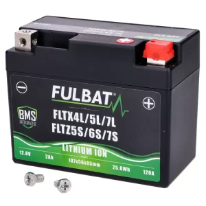 Billig Batterie Fulbat FLTX4L/5L/7L - FLTZ5S/6S/7S Lithium LiFePO4 12V 2Ah 120A