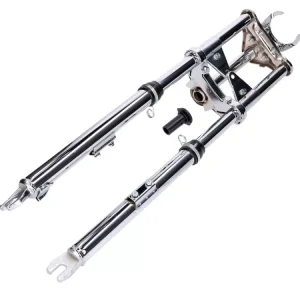 Super-Preis Telegabel Sport Chrom gefedert 650mm mit Schutzblechhalter für Peugeot 103 SP SPX