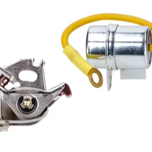 Rabatt Zündkontakt mit Kondensator Satz für Piaggio Ciao, Si, Bravo