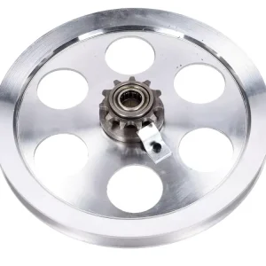 Direktkauf Riemenscheibe Aluminium 215mm 6 Loch mit Ritzel 11 Zähne für Peugeot 103