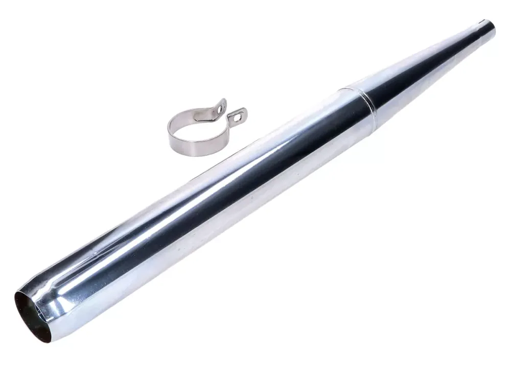 Ausverkauf Auspuff Chrom für Zündapp CS50, ZD40