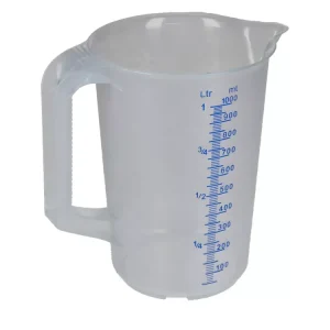Messbecher Kunststoff transparent 1000ml Sonderangebot