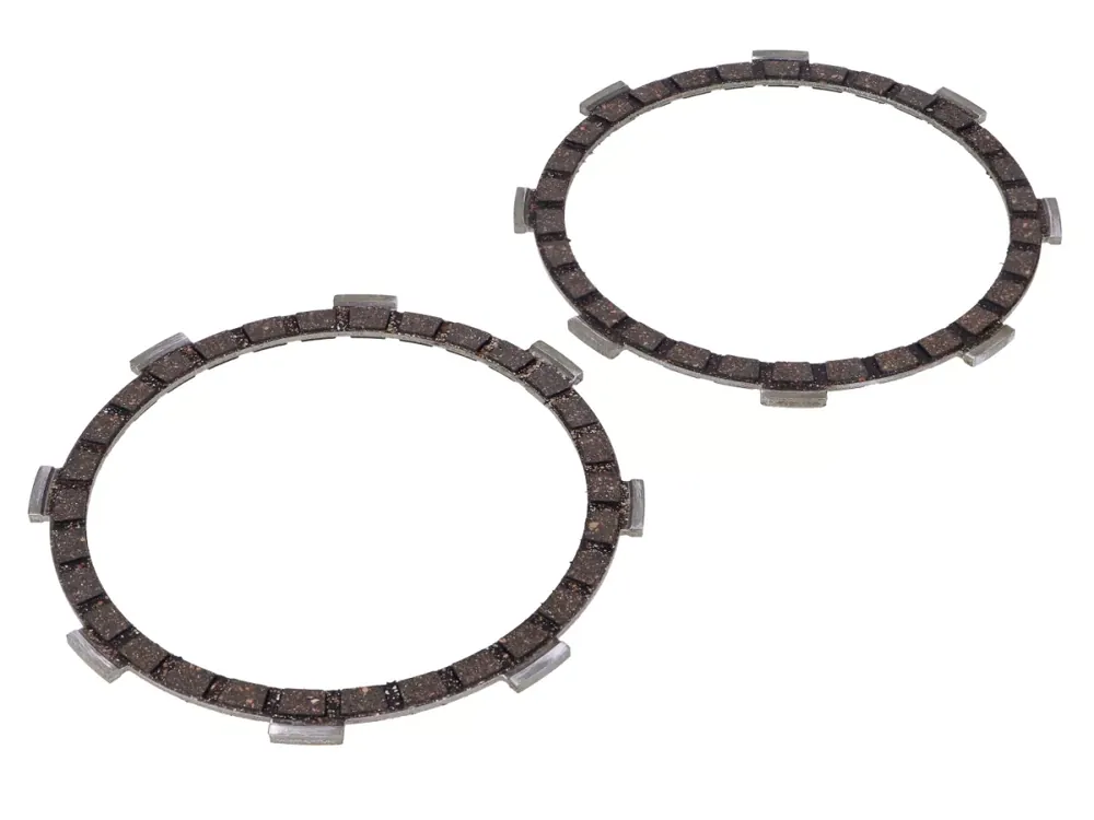 Kupplungslamelle Reiblamelle EBC 2 Stück für Yamaha DT, RD 50 M, MX, FS 1 Neu Im Sortiment