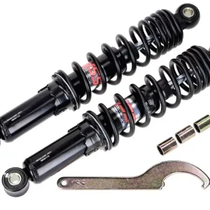 Neue Ware Stoßdämpfer YSS hydraulisch 5-fach verstellbar 300mm schwarz für Honda XL 50 S, CY 50 K, CY 80