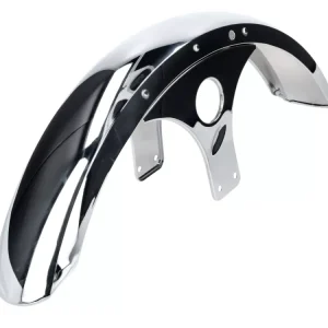 Zertifiziert Schutzblech vorn Chrom für Zündapp GTS 50, KS 50, C 50 Sport, CS 25, 80