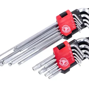 Innensechskant- und TX-Schlüssel Satz 18-teilig Bestpreis