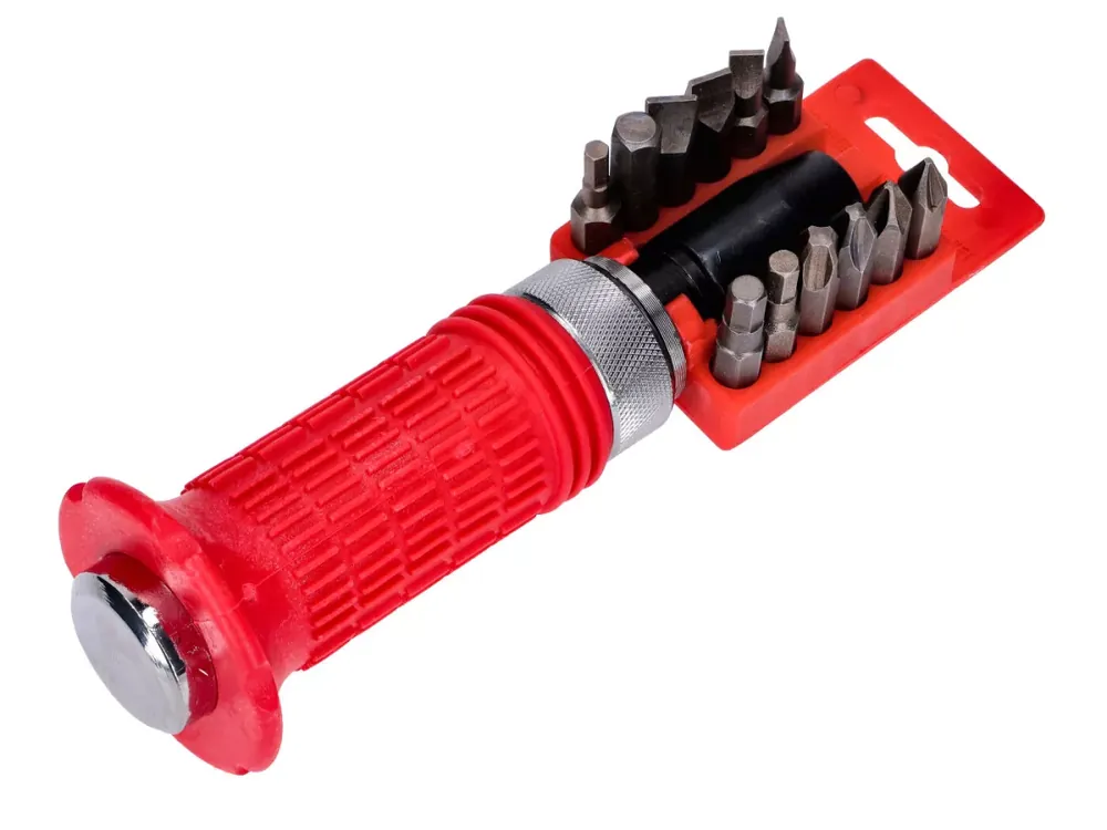 Schlagschraubendreher Set Weichgriff 13-teilig links und rechts Gratis Versand