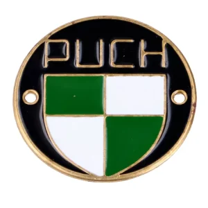 Gratis Versand Emblem Scheinwerfer Metall für Puch MS, VS, MV, VZ, DS