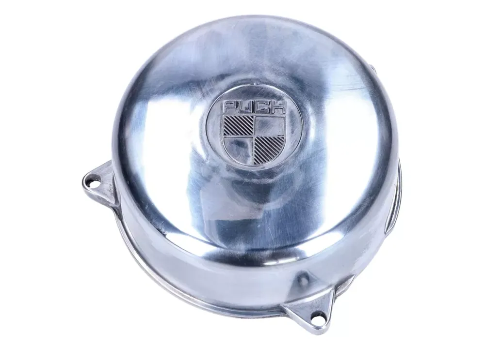 Preiswert Motordeckel Aluminium poliert für Puch M 50 Racing