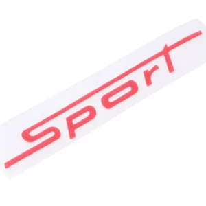 Aufkleber Sport 90x16mm rot für Zündapp KS 50, Sport Combinette Billig