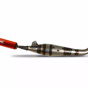 Auspuff Yasuni orange für Peugeot 103 SP/Vogue Ausverkauf