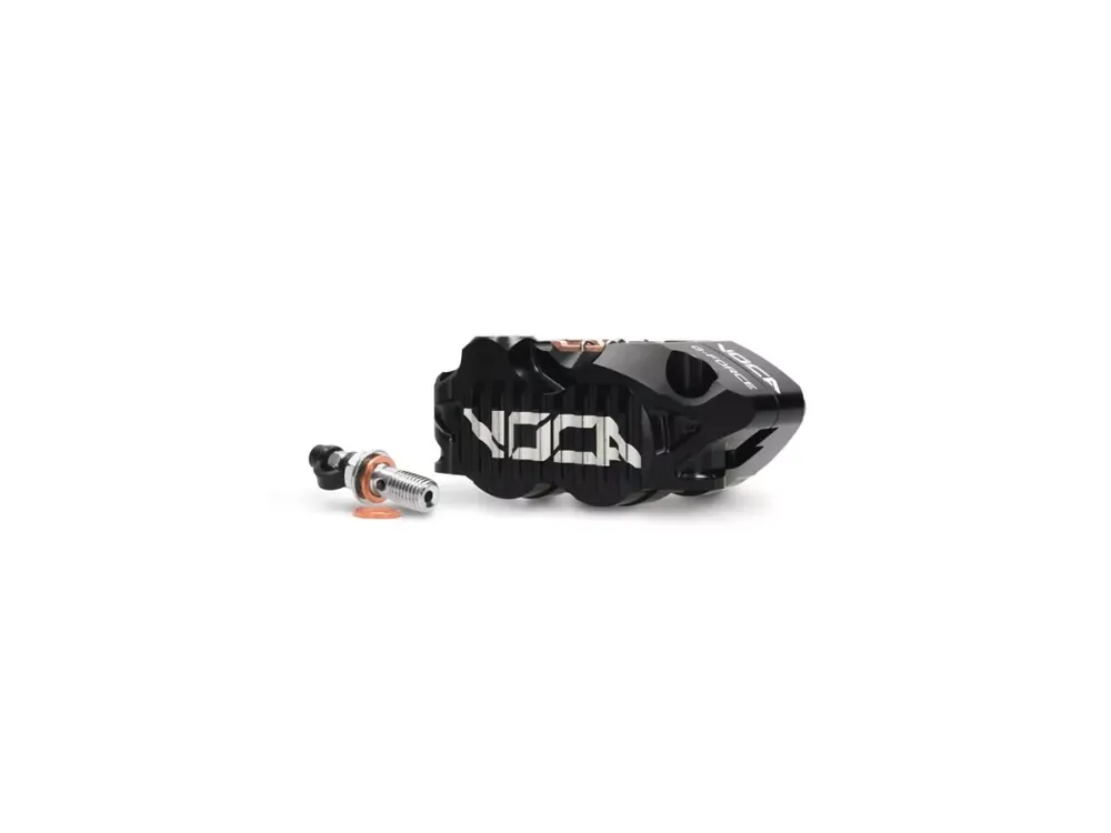 Billig 4-Kolben Bremssattel Voca Racing G-Force Pro 25mm schwarz