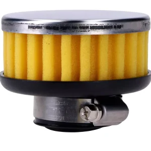 Highlight Luftfilter 28-35mm gerade 80x58mm Schaumstoff gelb für Bing Vergaser, Puch Maxi, Zündapp, Hercules, Kreidler