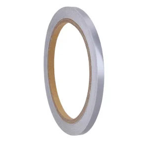 Felgenrand Aufkleber / Zierstreifen silber 5mm - 10m Markenware
