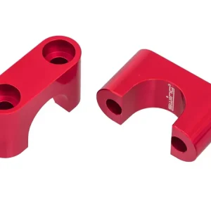 Lenkerklemmen / Klemmbrücken Set swiing Alu rot für Puch Nur Für Kurze Zeit