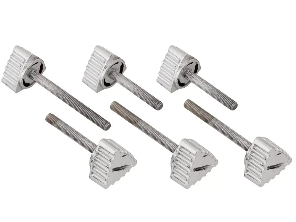 Kracherpreis Seitenschutzschrauben Set swiing Chrom für Puch Maxi S