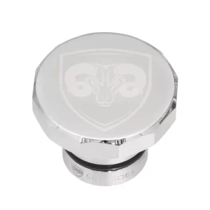 Echt Tankdeckel 66Heroes eckig Chrom für Puch Maxi