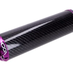 Endschalldämpfer VOCA Carbon - CNC Endkappe lila Jetzt Bestellen