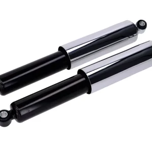 Stoßdämpfer Satz mit Chromhülse 307mm für Simson KR51/2, Schwalbe, Star, Habicht Kostenfreie Lieferung