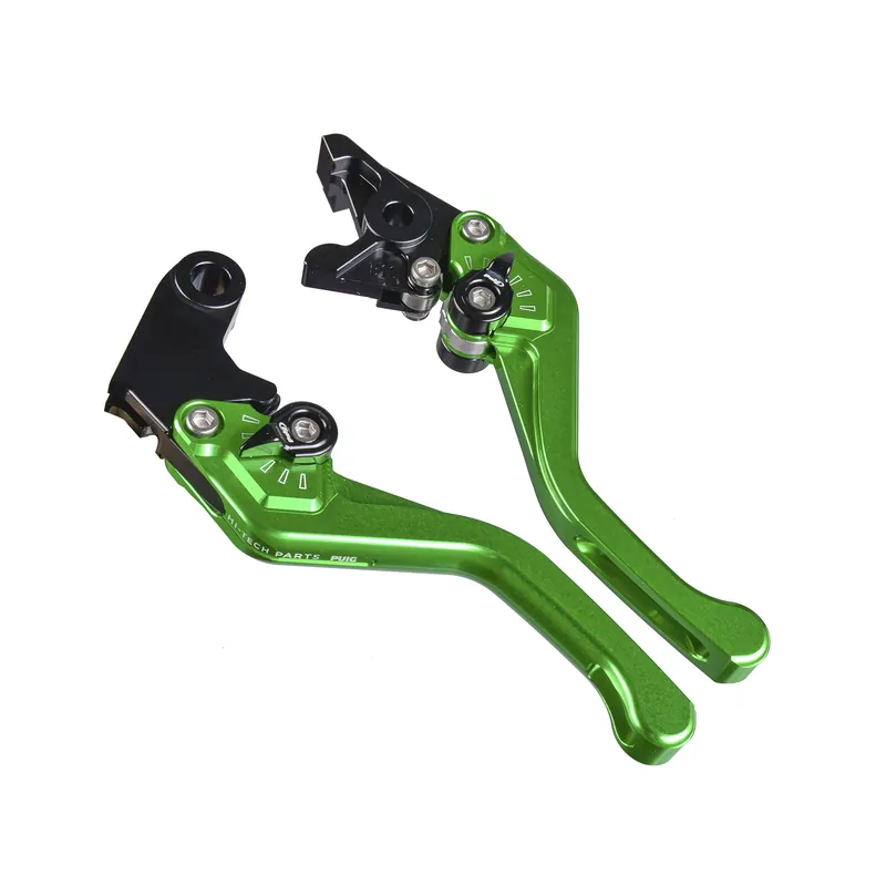 Sonderaktion PUIG Bremshebel + Kupplungshebel Set v3 kurz grün (für: Triumph Tiger 800 XRX Low ABS C2 17 )