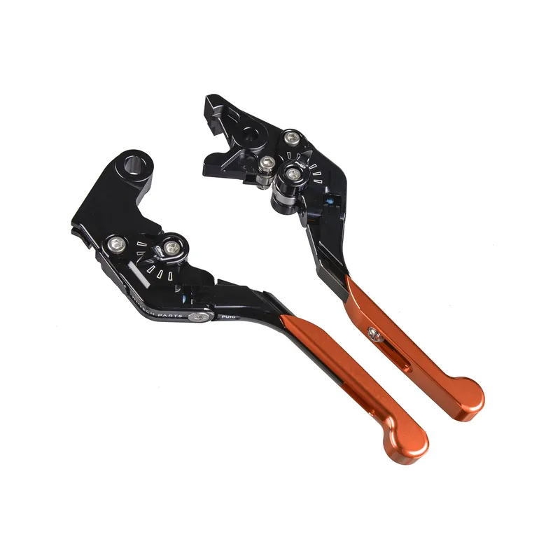 Letzte Chance PUIG Bremshebel + Kupplungshebel Set v3 lang orange (für: KTM 390 Duke ABS 4T 21-24 )