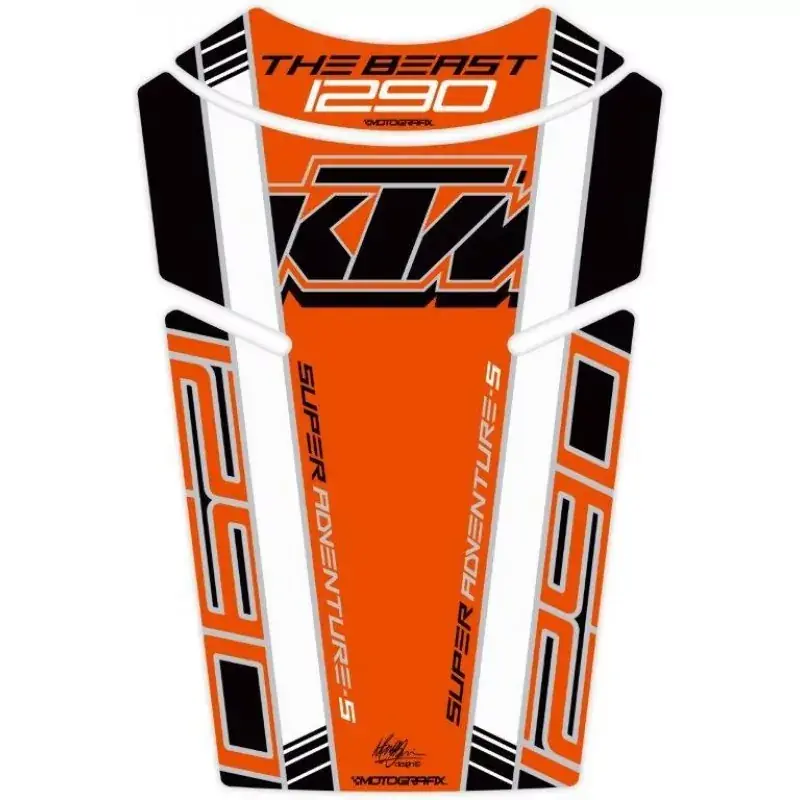 Schneller Versand Motografix 3D Gel Tank Pad passend für KTM 1290 Super Adventure