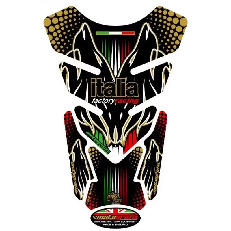 Aprilia Racing Universal Tank Pad passend für Motorräder – Motografix 3D Gel Protector TA008M Wochenendangebot