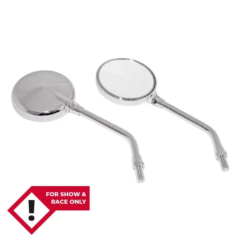 Geprüft SHIN YO Lenkerspiegel Chrom Mini