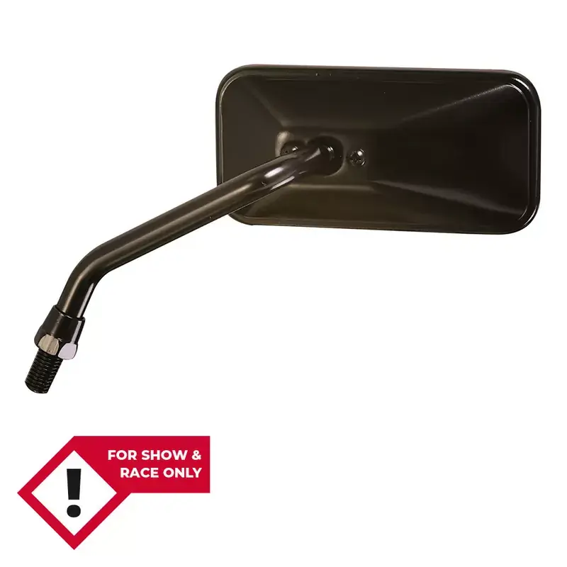 Preisreduziert SHIN YO Spiegel Schwarz Kurz Rechteckig Links