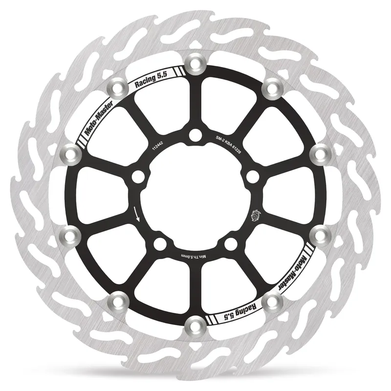 Moto-Master Bremsscheibe Flame vorn links schwim. Racing Flame - 5,5mm 112442 Letzte Chance