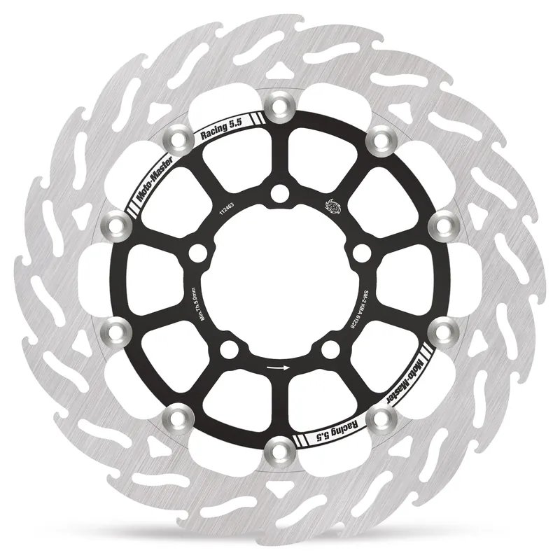 Garantierte Lieferung Moto-Master Bremsscheibe Flame vorn links schwim. Racing Flame - 5,5mm 112463