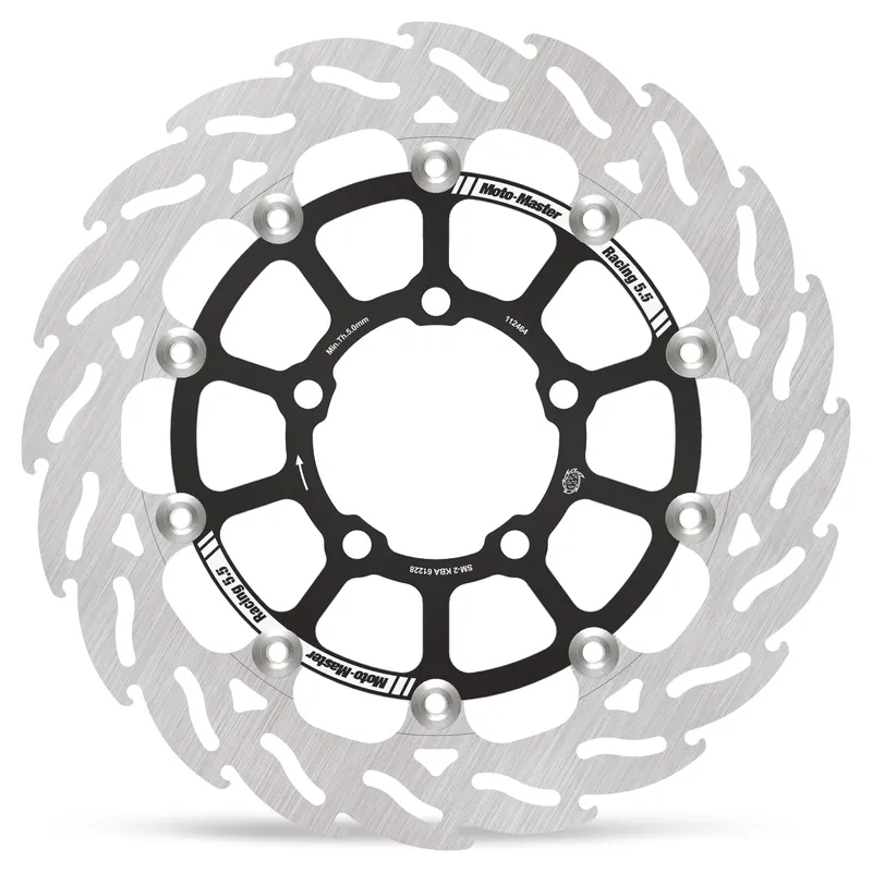 Moto-Master Bremsscheibe Flame vorn rechts schwim. Racing Flame - 5,5mm 112464 Expressversand