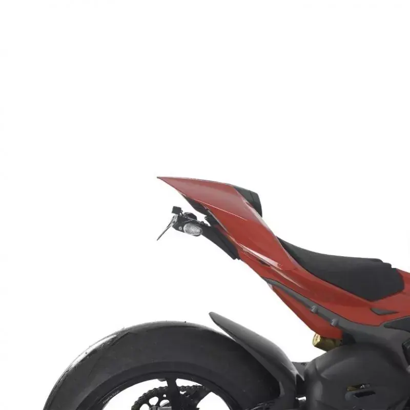 R&G Premium Kennzeichenhalter SHORT passend für Ducati Panigale V2 / V4 & Streetfighter V4 ab 2025 Sichere Zahlung