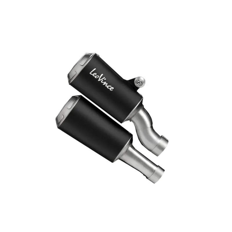 LeoVince Auspuff LV-10 Slip-On Edelstahl Black 15247B Ausverkauf