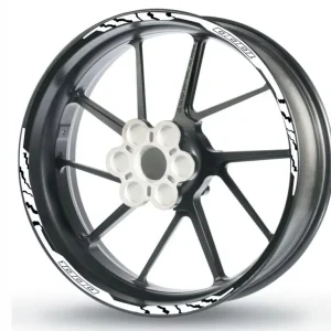 Felgenrandaufkleber TBRACE für 17 Zoll Felgen weiß Garantierte Lieferung