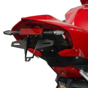 Neu Kennzeichenhalter IQ2 passend für Ducati Panigale V4 (2018-2024) für Originalblinker