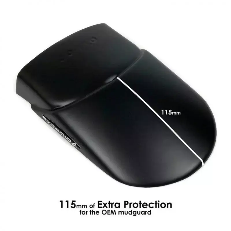 Kostenfreie Lieferung Pyramid Hinterradabdeckung Verlängerung Schwarz Matt passend für Zero DS / FXE / S / DSR / SR / FXS / FX