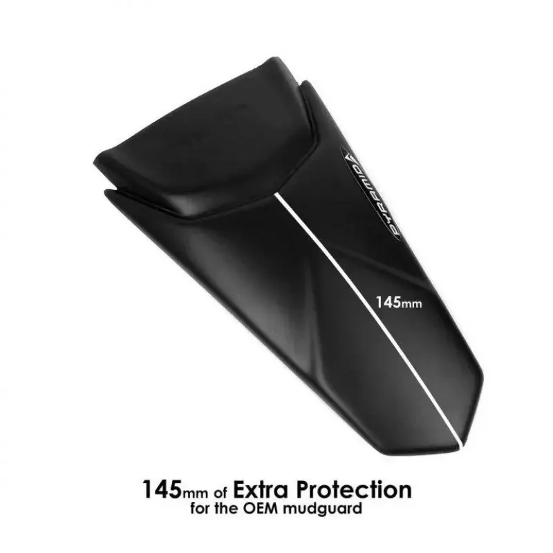 Pyramid Hinterradabdeckung Verlängerung Schwarz Matt passend für KTM 1290 Super Duke R / RR / EVO Kostenloser Versand
