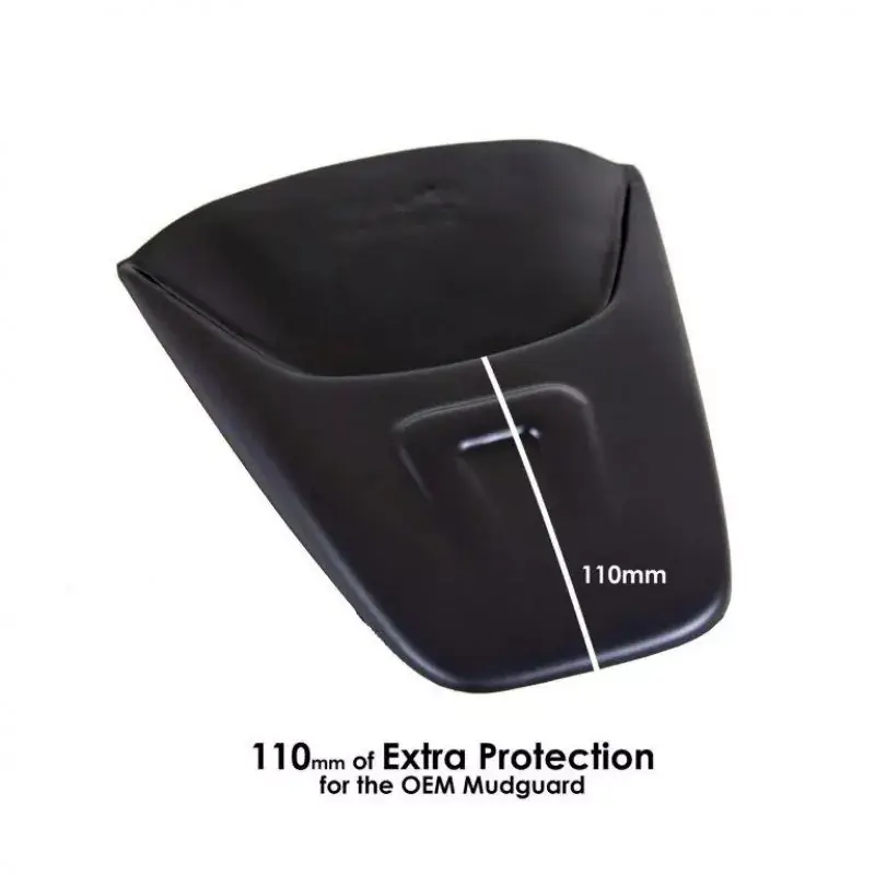 Neue Ware Pyramid Hinterradabdeckung Verlängerung Schwarz Matt passend für BMW S 1000 XR 2015-2019