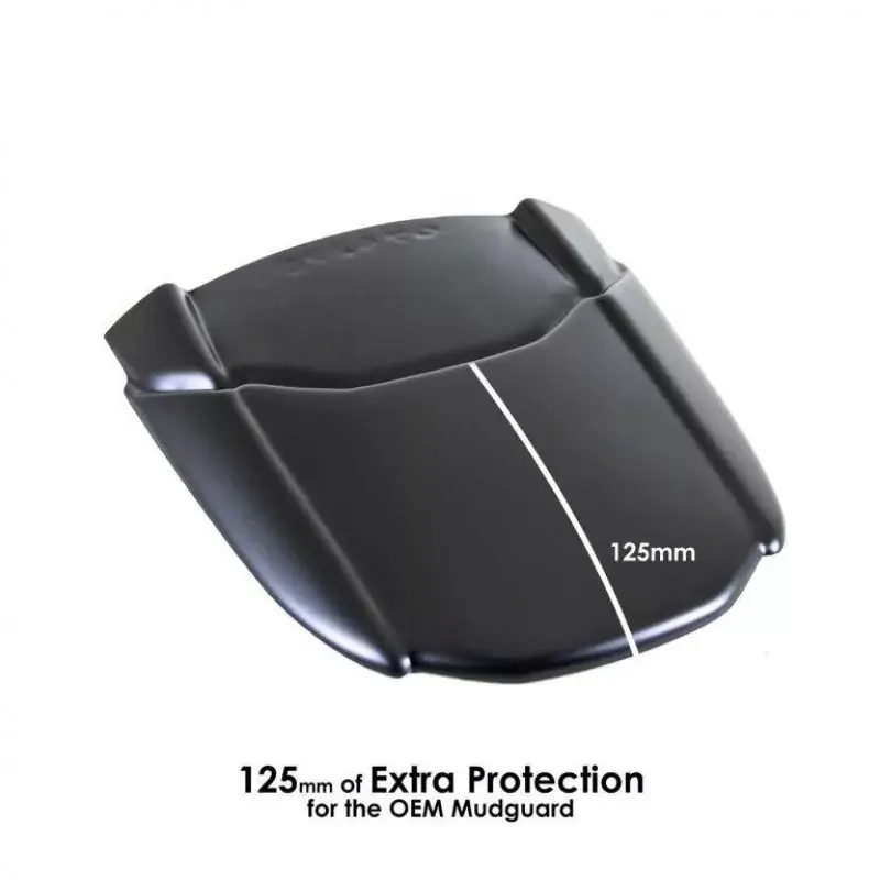 Schnäppchen Pyramid Hinterradabdeckung Verlängerung Schwarz Matt passend für BMW S 1000 R / S 1000 RR