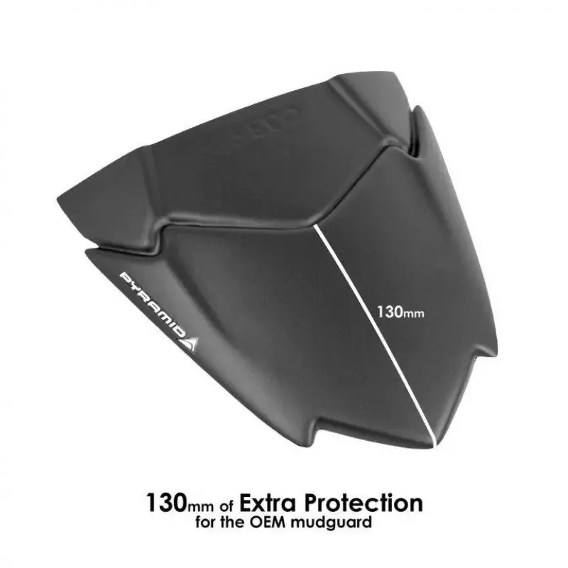 Angebot Pyramid Hinterradabdeckung Verlängerung Schwarz Matt passend für Kawasaki Z H2 ab 2020