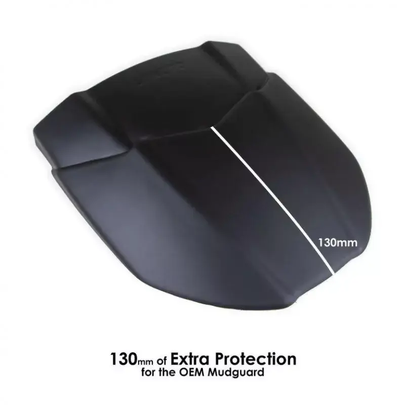 Pyramid Hinterradabdeckung Verlängerung Schwarz Matt passend für Kawasaki Z 900 Mega-Angebot