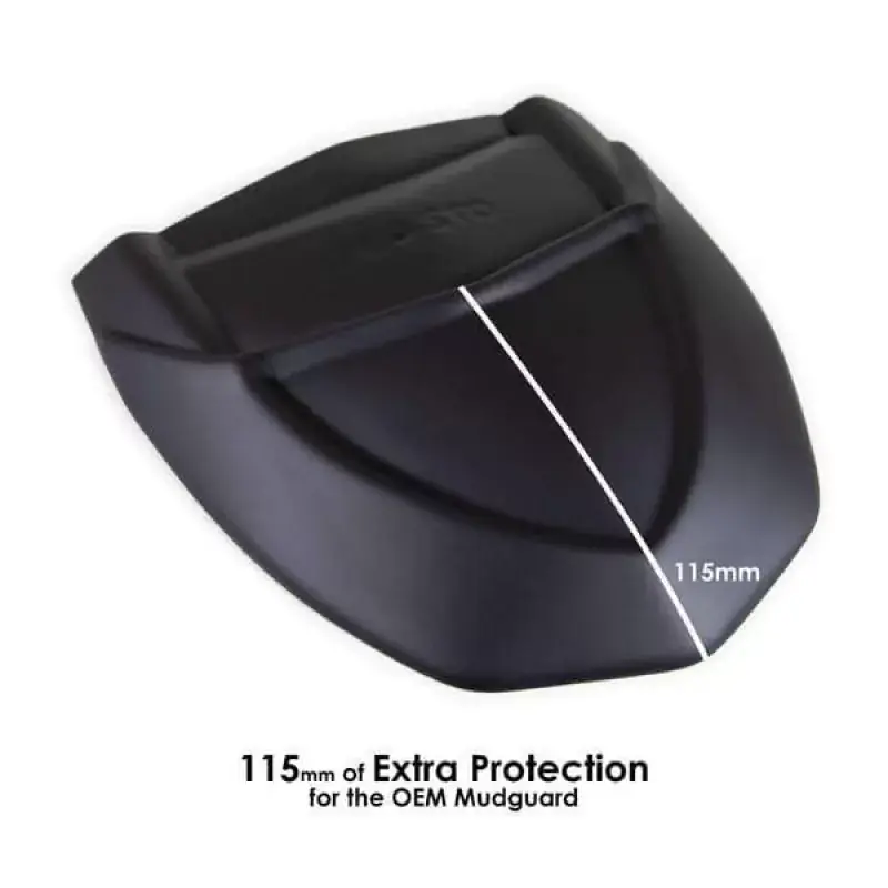 Top-Preis Pyramid Hinterradabdeckung Verlängerung Schwarz Matt passend für Yamaha MT-09 / XSR 900