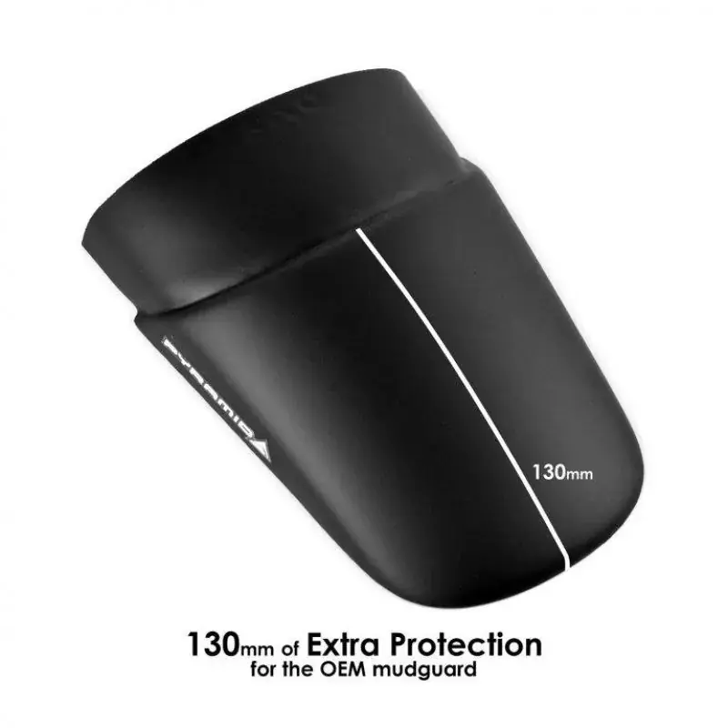 Nur Für Kurze Zeit Pyramid Hinterradabdeckung Verlängerung Schwarz Matt passend für Honda MSX 125 ab 2021