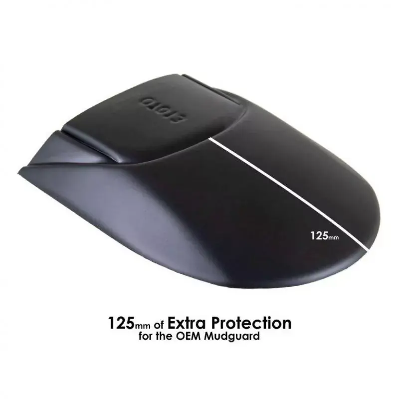 Pyramid Hinterradabdeckung Verlängerung Schwarz Matt passend für Suzuki GSR 750 Neu