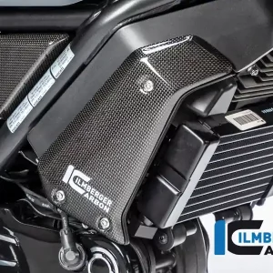 Schnäppchen Ilmberger Carbon Wasserkühlerabdeckung rechts glänzend passend für Ducati Scrambler 1100