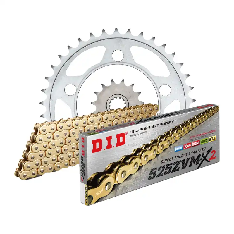 DID Kettenkit (für: Triumph Tiger 900 Rally Pro ABS 22-23 ) 525 ZVM-X2 Begrenztes Angebot