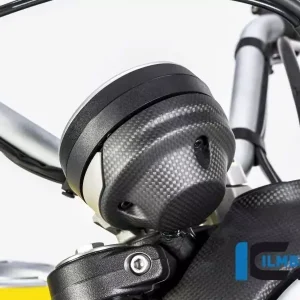 Kostenfreie Lieferung Ilmberger Carbon Armaturenabdeckung matt passend für Ducati Scrambler