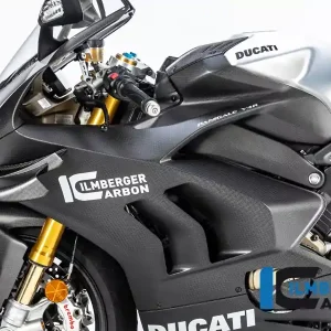 Ilmberger Carbon Verkleidungsseitenteil links matt passend für Ducati Panigale V4 R Beliebt