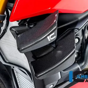 Preiswert Ilmberger Carbon Winglet Satz links glanz passend für Ducati Streetfighter V4 V2